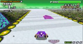 une photo d'Ã©cran de F-Zero Maximum Velocity sur Nintendo Game Boy Advance